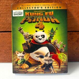 Kung Fu Panda 4 - Collector's Edition 4K Ultra HD + Blu-ray + Digital Brand New